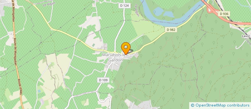 localisation de l'entreprise A QUATRE EPINGLES à MARUEJOLS-LES-GARDON