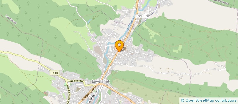 localisation de l'entreprise A QUINTA à LAVELANET