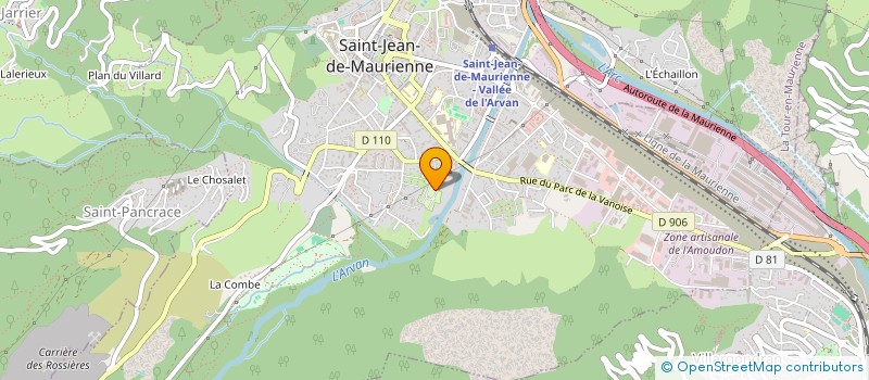 localisation de l'entreprise A QUINTA ICNUSA  SAINT-JEAN-DE-MAURIENNE