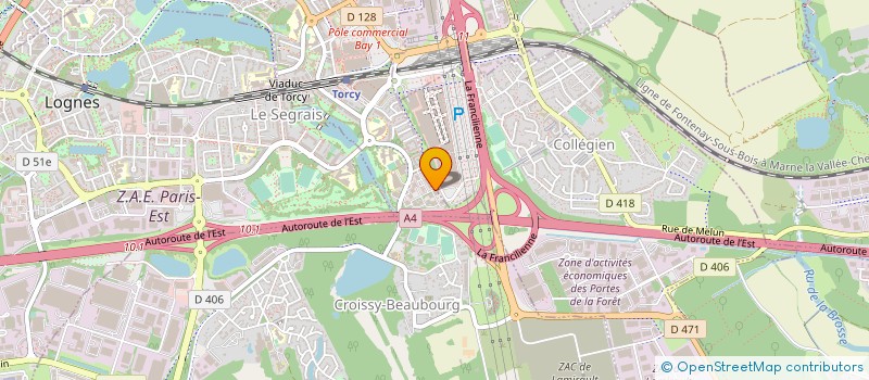 localisation de l'entreprise A.R.2 à TORCY