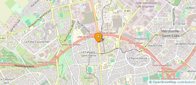 localisation de l'entreprise A&R 2 à CAEN