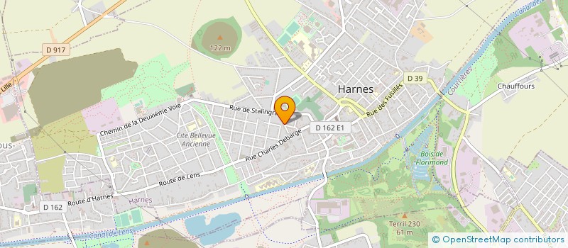 localisation de l'entreprise A.R.B  HARNES