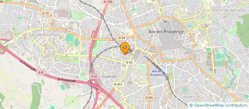 localisation de l'entreprise A.R.B.O.I.S. à AIX-EN-PROVENCE