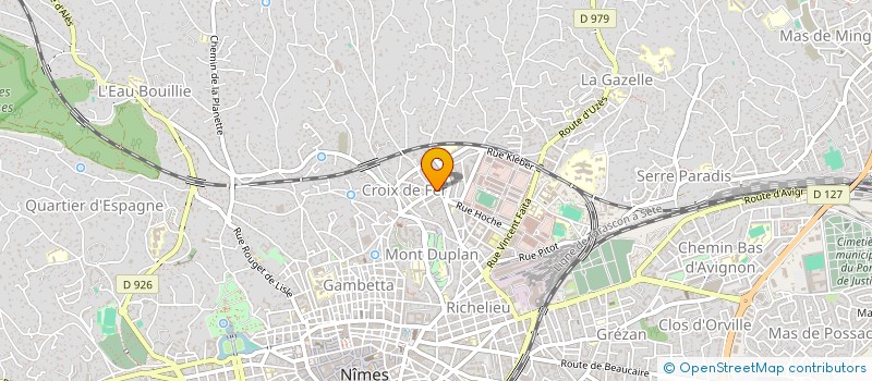 localisation de l'entreprise A.R.B.R.E.S ASSOCIATION RESPONSABLE BIEN ETRE RESPECT ENVIRONNEMENT SUR NIMES LES GARDIENS  NIMES