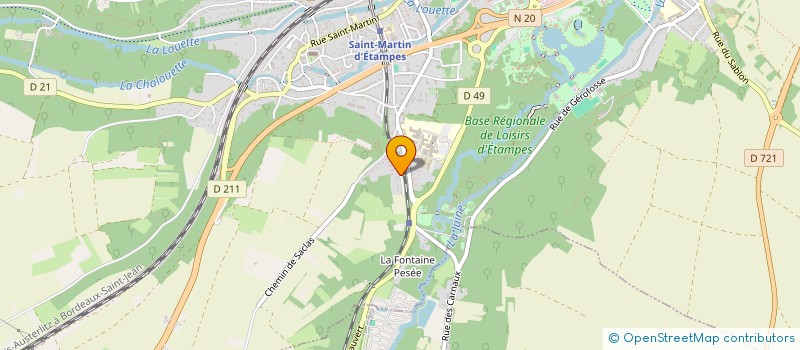 localisation de l'entreprise A.R BALAYAGE à ETAMPES