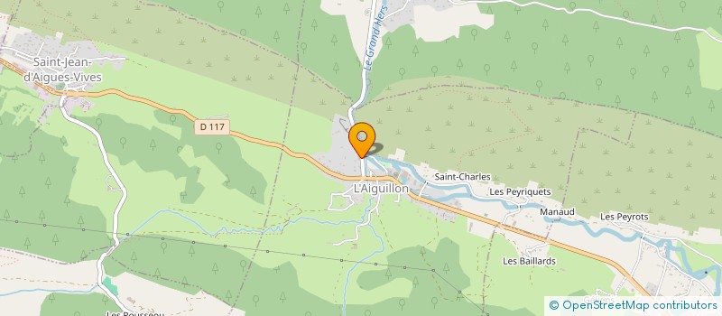 localisation de l'entreprise A.R. BOIS à L'AIGUILLON