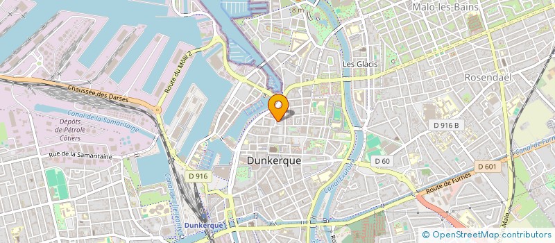 localisation de l'entreprise A R BUREAU D ETUDES à DUNKERQUE