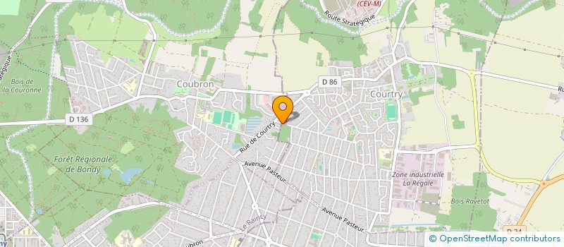 localisation de l'entreprise A.R.C  COUBRON