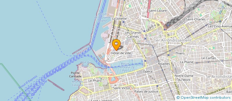 localisation de l'entreprise A.R.C  MARSEILLE