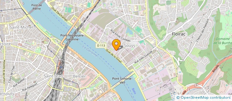 localisation de l'entreprise A.R.C. DECOR  SAINT-PALAIS-SUR-MER