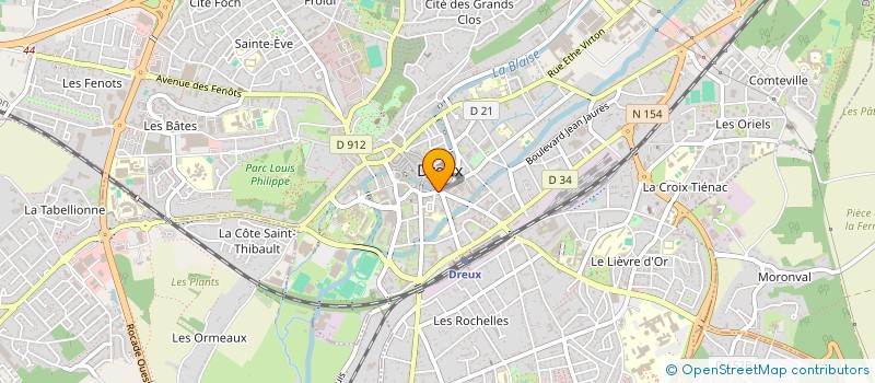 localisation de l'entreprise A.R.C. RENOVATION à DREUX