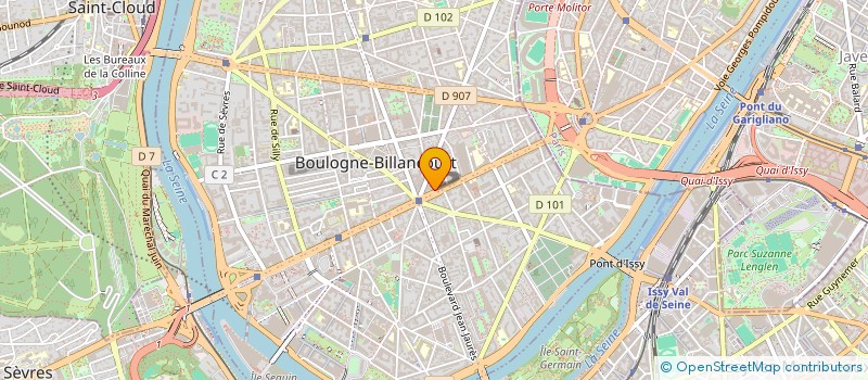 localisation de l'entreprise A.R.C. SOC RECOUVREMENT CREANCES à BOULOGNE-BILLANCOURT