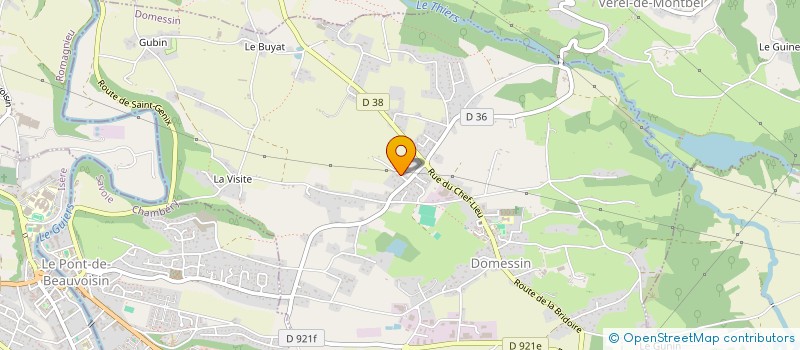 localisation de l'entreprise A-R CHAUFF'SERVICES  DOMESSIN