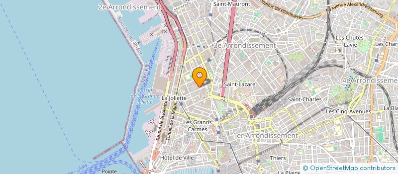 localisation de l'entreprise A.R.COMPANY à MARSEILLE
