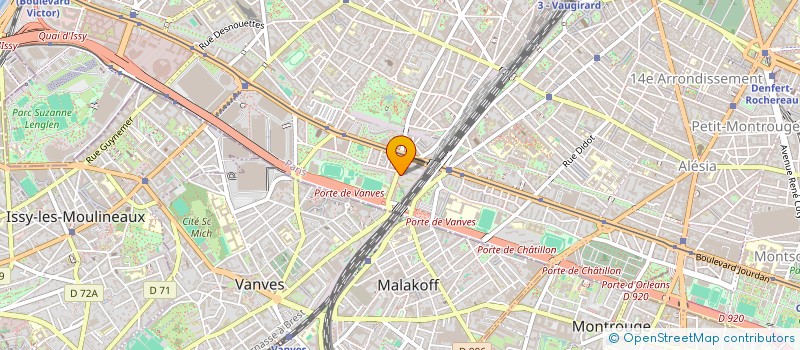 localisation de l'entreprise A.R CORPORATION  PARIS