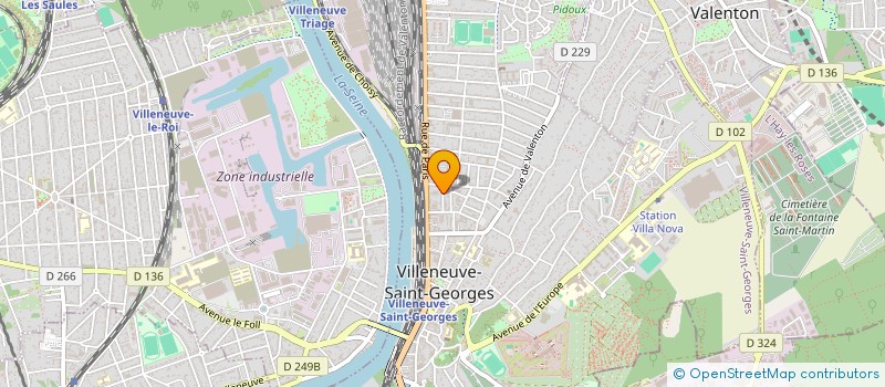 localisation de l'entreprise A & R DECORS à VITRY-SUR-SEINE