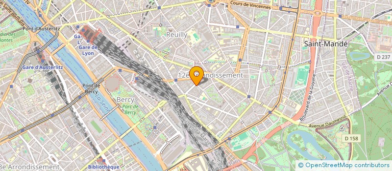 localisation de l'entreprise A+R DEVELOPPEMENT  PARIS