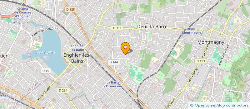 localisation de l'entreprise A.R DRIVER  DEUIL-LA-BARRE