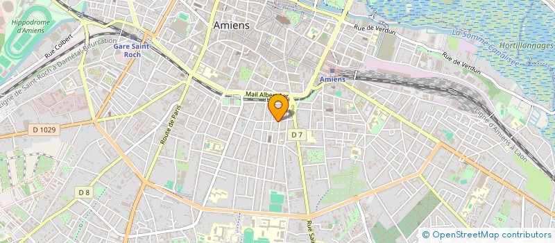 localisation de l'entreprise A.R.E.A.T à AMIENS