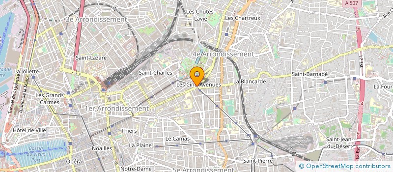 localisation de l'entreprise A.R.E.C.A.L à MARSEILLE