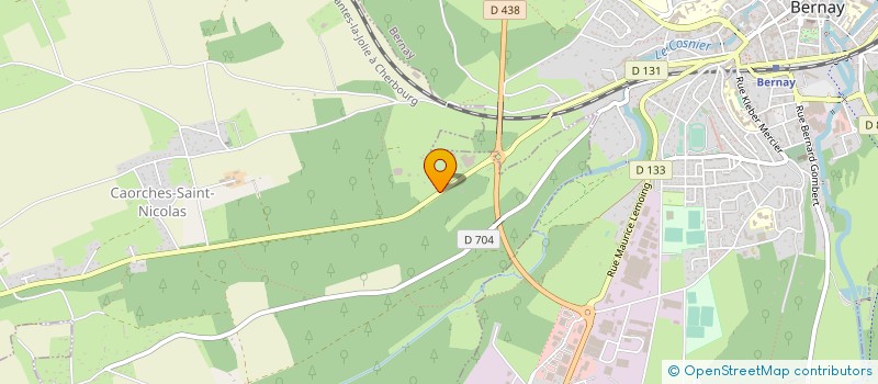 localisation de l'entreprise A.R.E.S. à CAORCHES-SAINT-NICOLAS