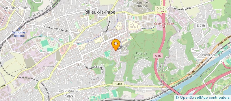 localisation de l'entreprise A&R EXPRESS  RILLIEUX-LA-PAPE