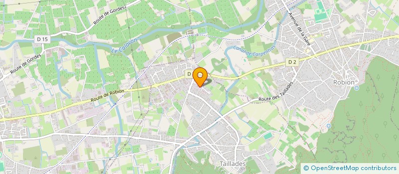 localisation de l'entreprise A.R.F.  TAILLADES