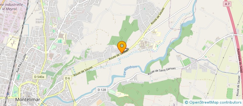 localisation de l'entreprise A.R.F ANALYSE ET RECHERCHE DE FUITE à MONTELIMAR