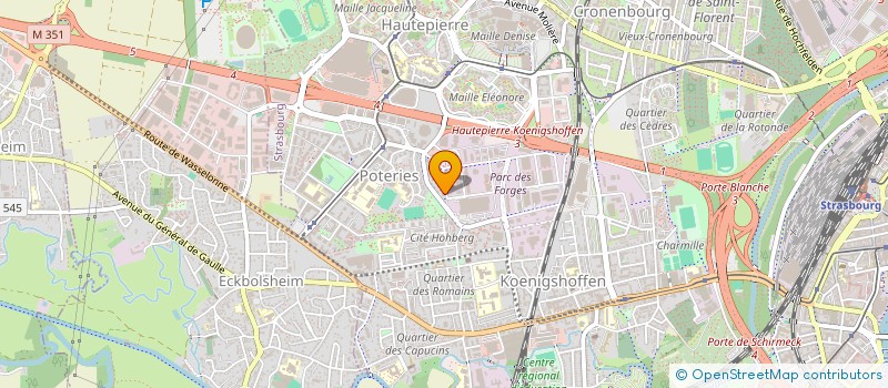 localisation de l'entreprise A.R FACTURATION  STRASBOURG