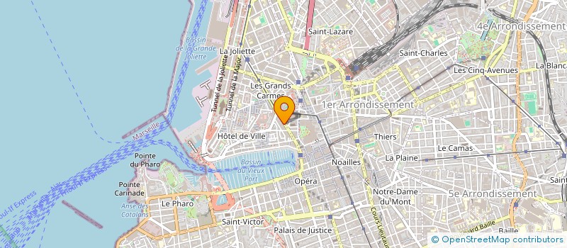 localisation de l'entreprise A&R FINANCE à MARSEILLE