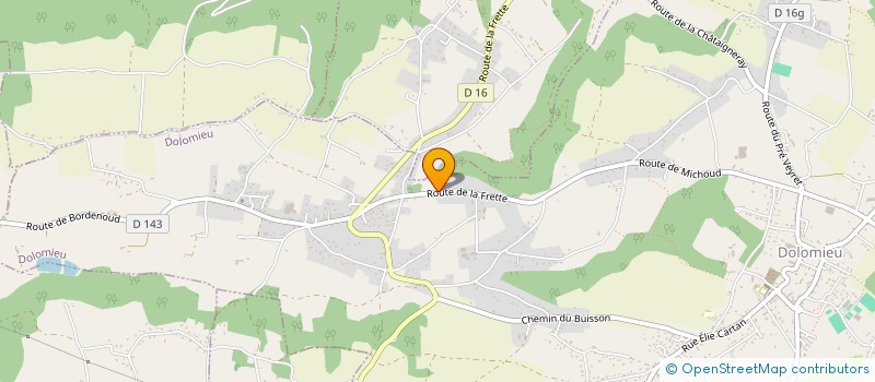 localisation de l'entreprise A.R. FOR TEX  COUZON-AU-MONT-D'OR