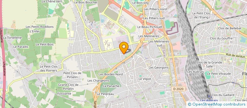 localisation de l'entreprise A.R. GROUPE à SARAN