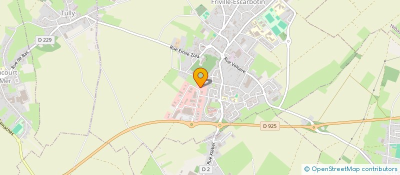 localisation de l'entreprise A.R.I  FRIVILLE-ESCARBOTIN