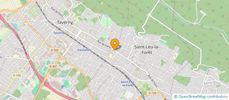 localisation de l'entreprise A.R.I.A.N.E. à SAINT-LEU-LA-FORET