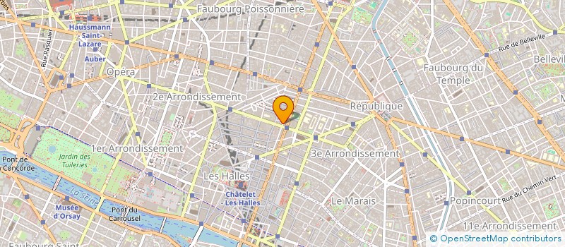 localisation de l'entreprise A.R.I.E.H à PARIS