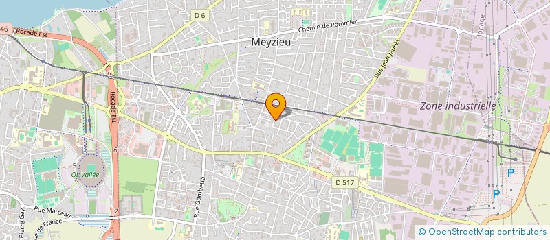 localisation de l'entreprise A R I SARL à MEYZIEU