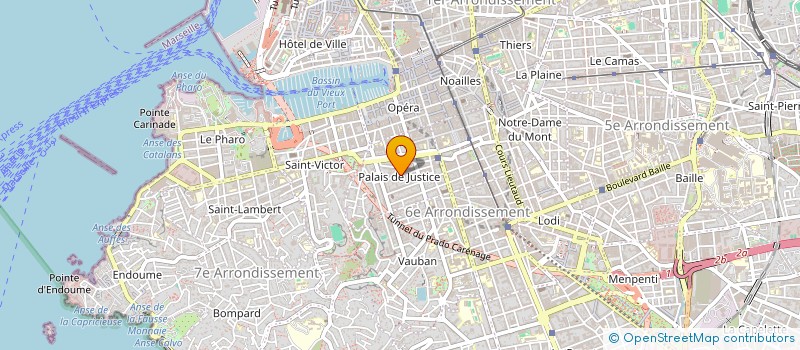 localisation de l'entreprise A R INVESTISSEMENT à MARSEILLE