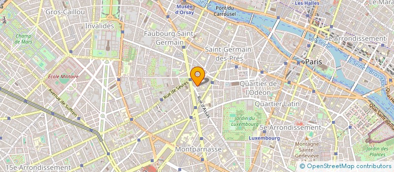 localisation de l'entreprise A R K DIFFUSION à PARIS