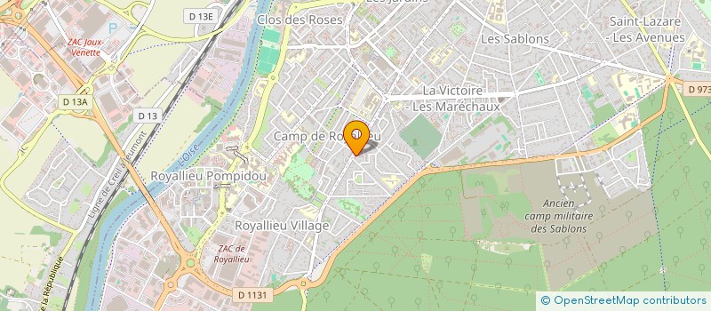 localisation de l'entreprise A.R.L MACHINES AGRICOLES à COMPIEGNE