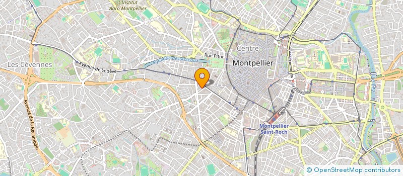 localisation de l'entreprise A.R.M à MONTPELLIER