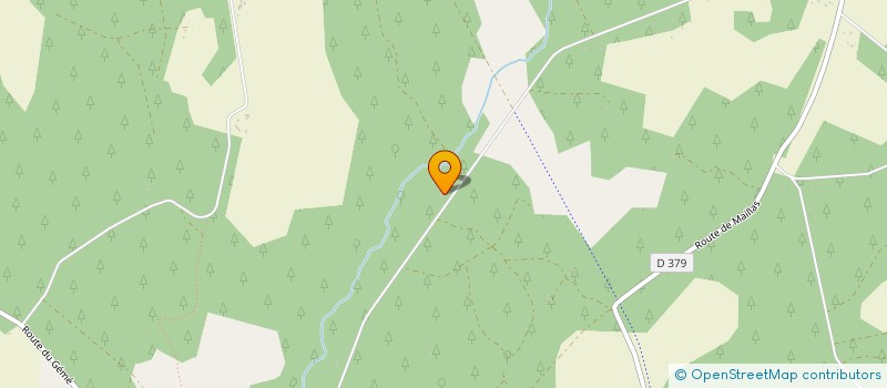 localisation de l'entreprise A.R.M.  BOURRIOT-BERGONCE