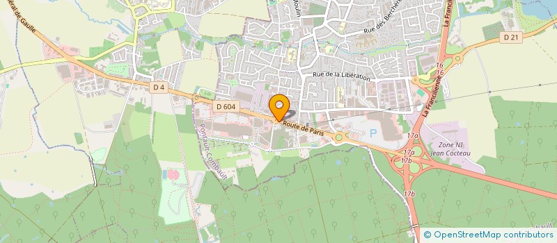 localisation de l'entreprise A&R MULTISERVICES BATIMENT  PONTAULT-COMBAULT
