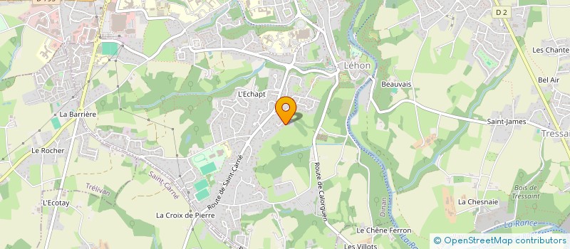 localisation de l'entreprise A.R.N à DINAN