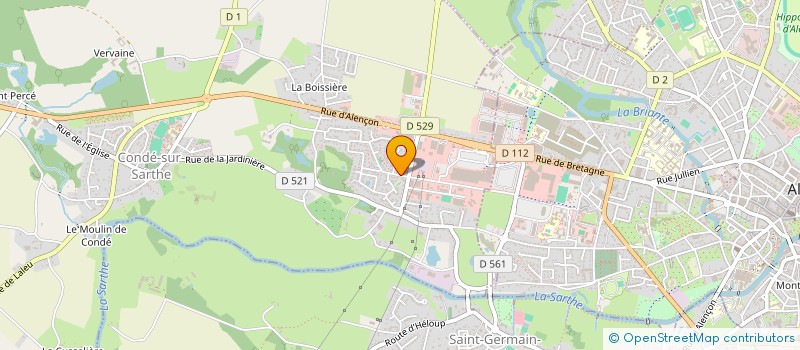 localisation de l'entreprise A.R.O AUTO  MONTFERMEIL