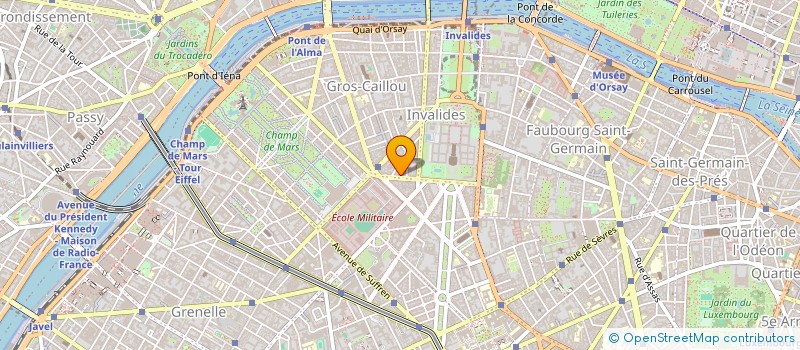 localisation de l'entreprise A R P E G E à PARIS