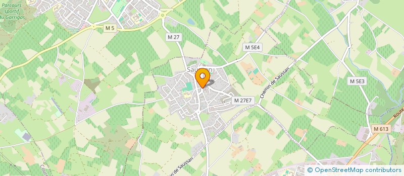 localisation de l'entreprise A.R.P.M. à SAUSSAN