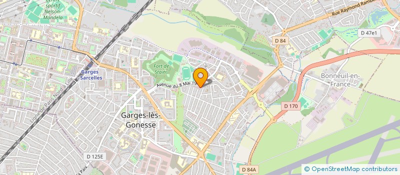 localisation de l'entreprise A.R PRESTIGE  GARGES-LES-GONESSE