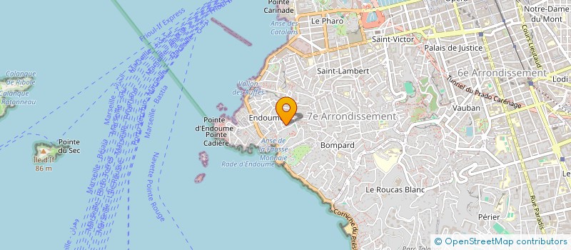 localisation de l'entreprise A.R.S. à MARSEILLE