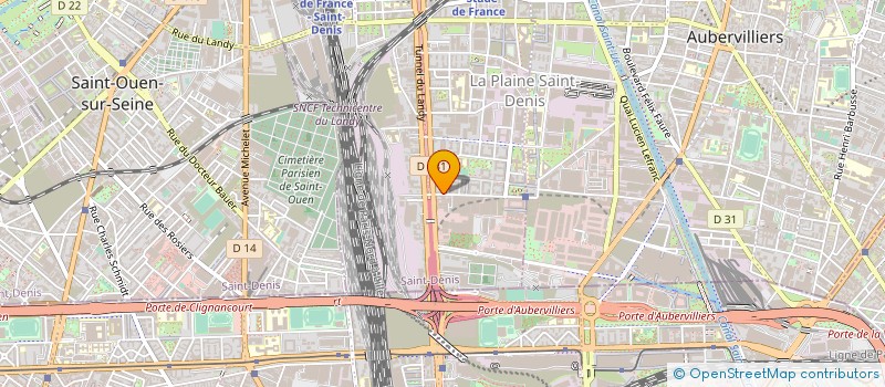 localisation de l'entreprise A.R.S. à SAINT-DENIS