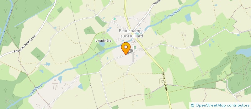 localisation de l'entreprise A.R.S.L SCI à BEAUCHAMPS-SUR-HUILLARD